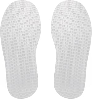 靴底修理シート ゴムシートソール 靴底補修用 ホワイト 1ペア 靴底の保護 滑り止めシート パッチ 靴修理キット 靴底修理 靴修理用 シューズ補修材 耐摩耗性 シューズ補修材アクセサリー 自由にカットできます 耐摩耗性 男女兼用 325x130mm