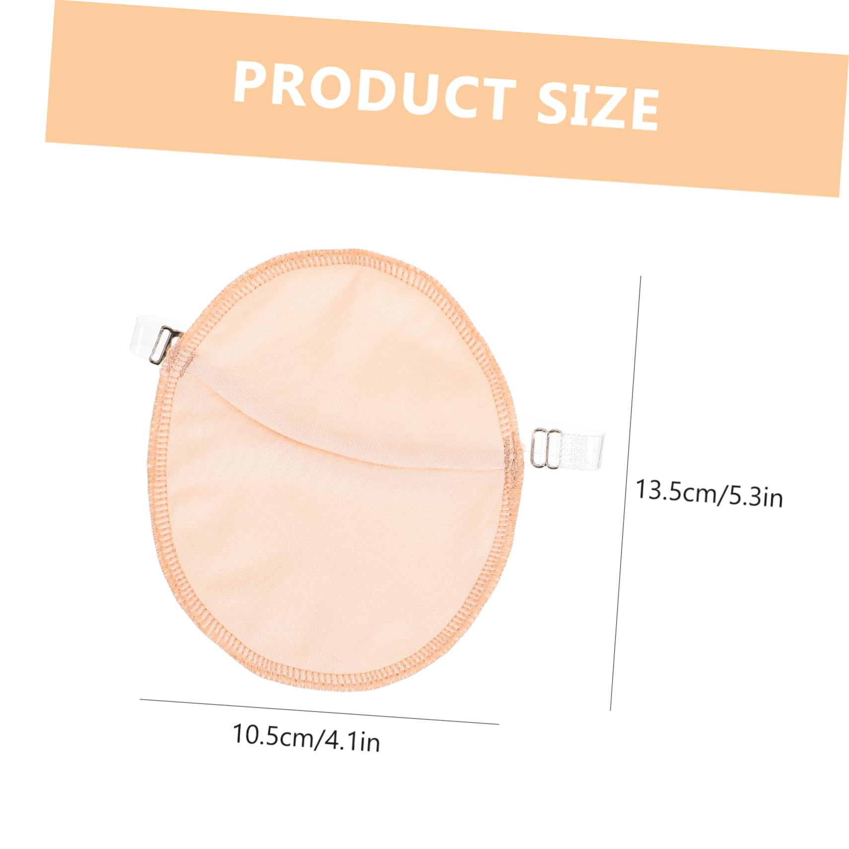 Holibanna 2 Pairs Underarm Sweat Absorbent Pads for Women Men Quick-drying Armpit Adjustable Shoulder Straps Block Summer Perspiration