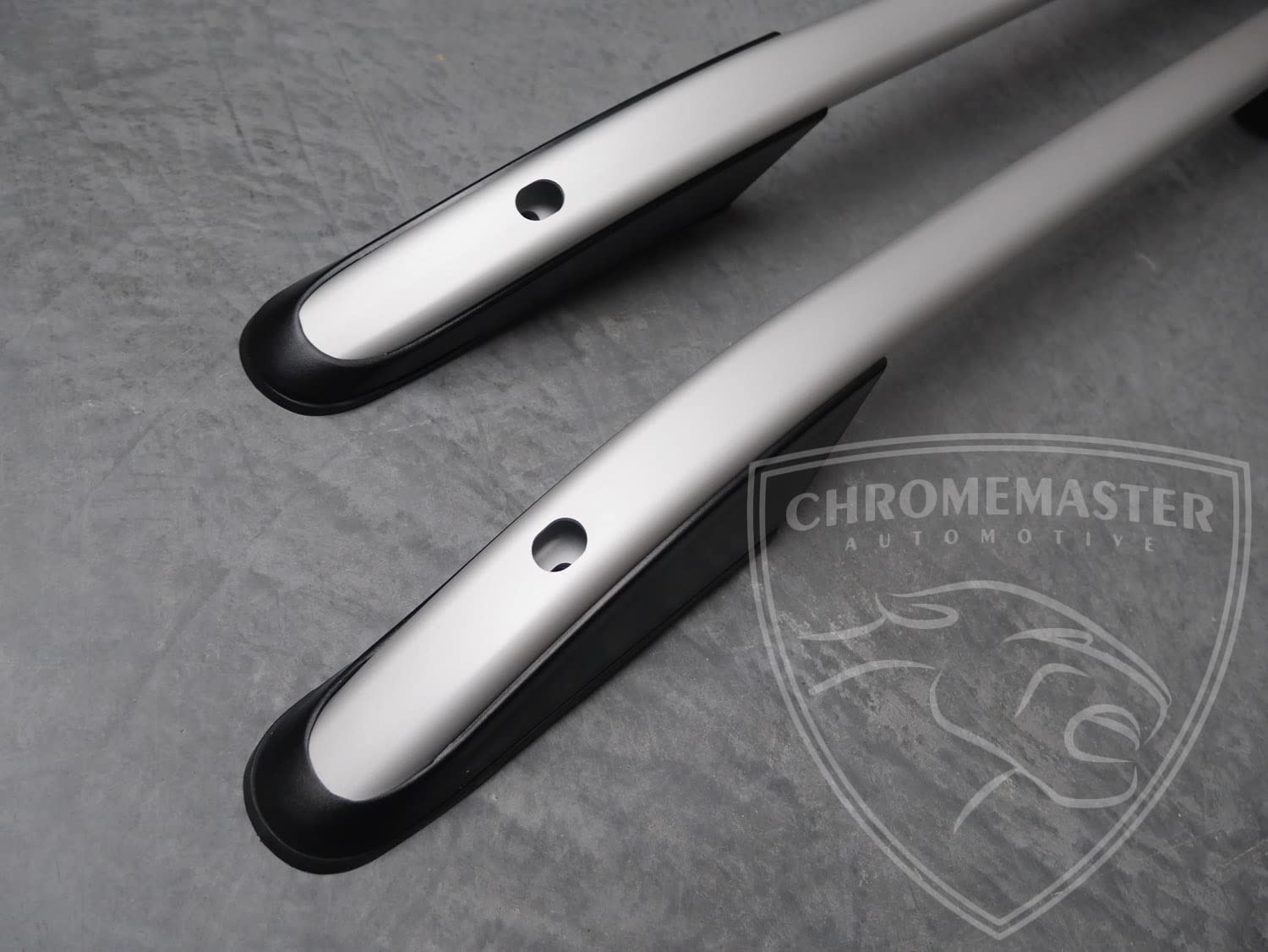 Chromemaster | Dachreling Dachträger | Kompatibel mit Ford Transit Connect 2014- L1; Zur Befestigung der Dachgepäckträger, Dachboxen oder Dachfahrradträger | Robuste Konstruktion aus Aluminium | TÜV