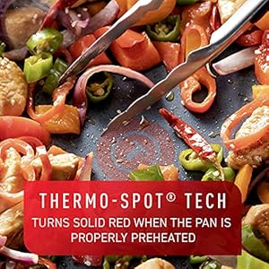 T-fal Platinum Nonstick Jumbo Cooker 5 Quart Induction Oven Broiler Safe 500F Cookware, Pots and Pans, Dishwasher Safe Slate T fal Platinum Nonstick Jumbo Cooker 5 Quart Induction Oven Broiler Safe 500F Cookware Pots and Pans Dishwasher Safe Slate