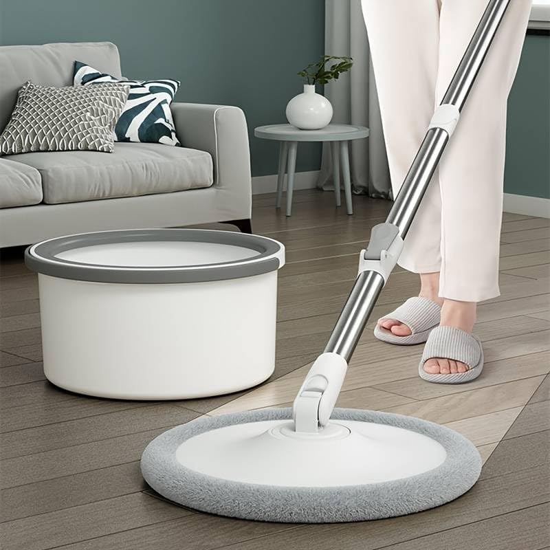 Seafrrzios Wet and Dry mop with Bucket for Floor Cleaning 360° Rotating Square Mop-Head for Hardwood Tile Marble Floors 2 Replaceable Mop Pads with Self Separation Dirty (JK-257) (B0DD6S186K) Amazon Price History, Amazon Price Tracker