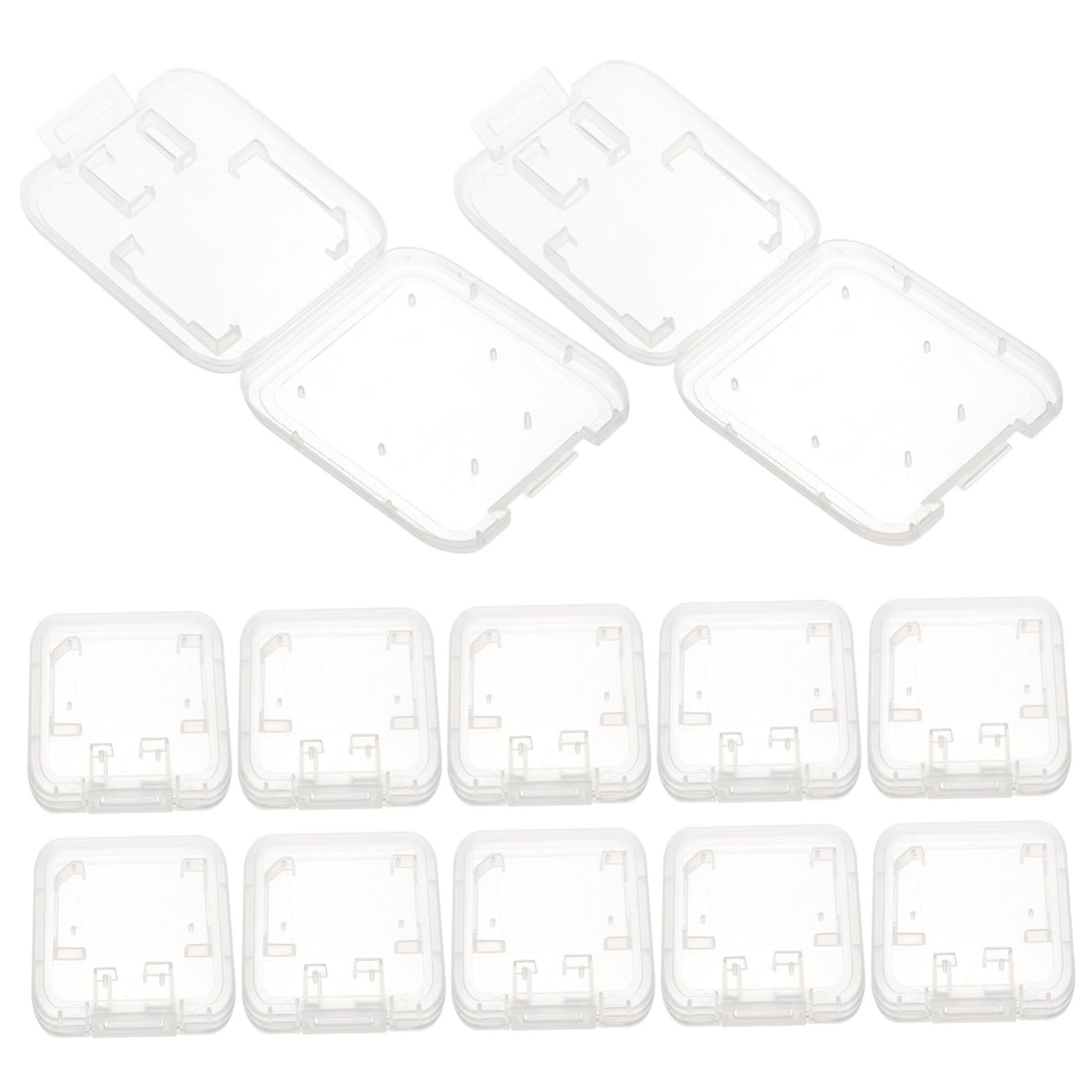 ARTIBETTER 24pcs Memory Card Holder Case for Cards Lightweight Storage Container Easy to Carry and Organize
