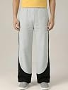 Imsa Moda Men’s Plain Loose Fit Trouser | Polycotton Joggers with Elastic Waistband & Side Pockets | Comfortable Gym, Running & Casual Wear Lower Grey gallery image