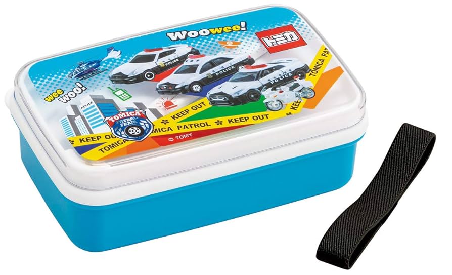 トミカ　箸箱セット　タイトランチボックス　ミニシールボックス　なまえシール Amazon｜スケーター (skater) 弁当箱 シール蓋 ランチボックス