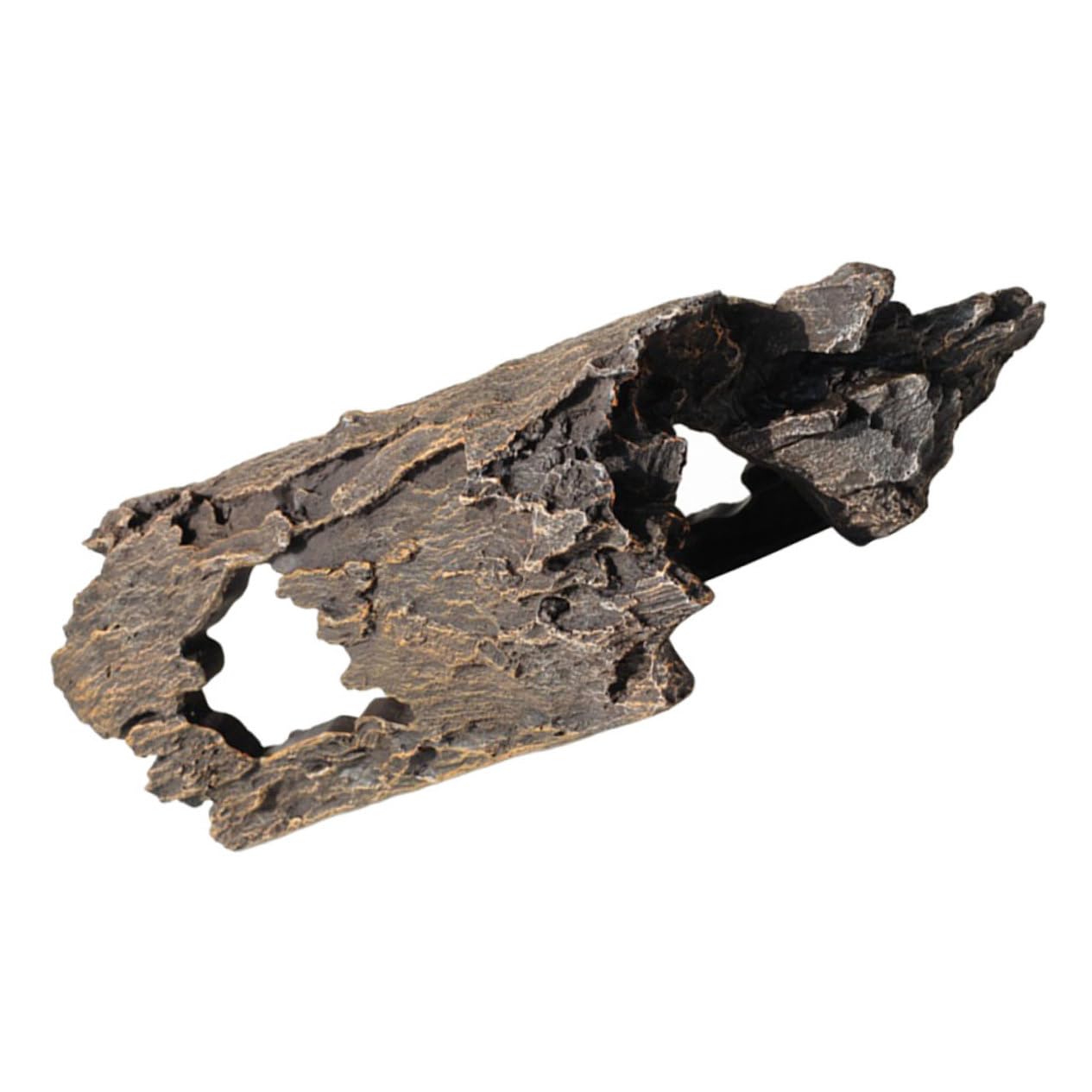 SUPVOX Tronco Acquario Resina Leggera Ceppo Decorativo per Paesaggio Tronco d Albero Artificiale per Acquario da Tavolo