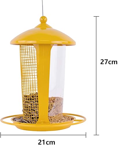 Miniatura 2 de Comedero para pájaros Outdoor Bird Feeder Bird Suspended Automatic Bird Food Cup Bird Food Trough Bird Accessories to Bird Lovers