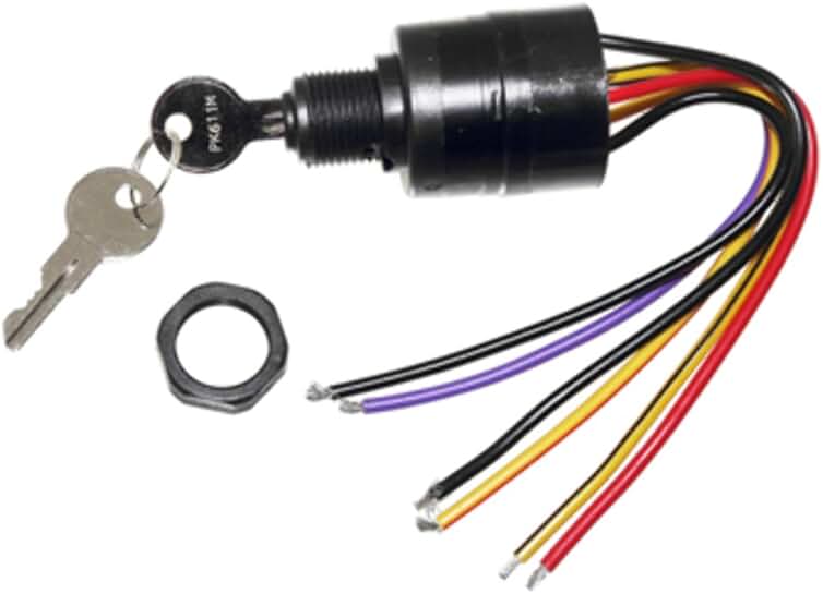 Mercury Quicksilver Ignition Switch