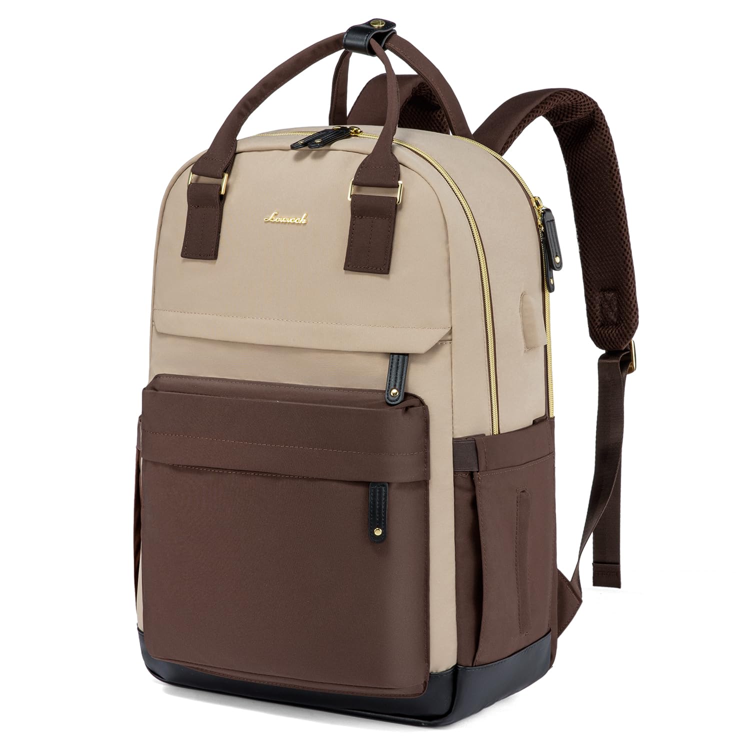 LOVEVOOK Travel Laptop Backpack Women, 17.3 Inch Anti-theft Laptop Bag with USB Port, Fashion Waterproof Computer Backpacks Teacher Nurse Backpack