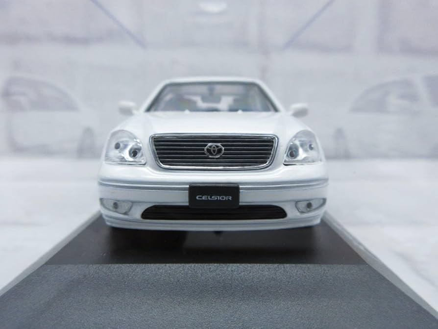 Amazon | ミニカー 1/43 京商 ミニカー セルシオ 30系 ホワイト