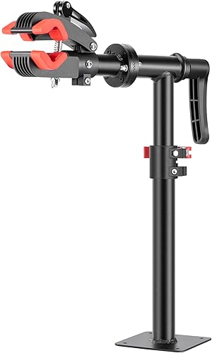 CXWXC Soporte de reparación de bicicletas - Soporte de mantenimiento de montaje en banco - Soportes de trabajo para bicicletas de montaña y