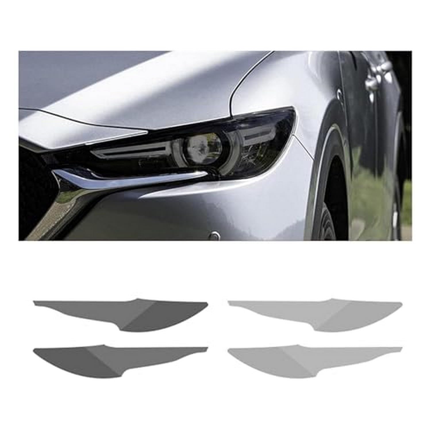 Film phare Mazda CX-5 évite le jaunissement et les rayures d'optiques