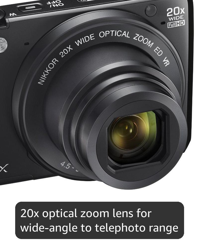 Nikon COOLPIX S7000 Digital Camera with 20x Optical Zoom and Built-In Wi-Fi