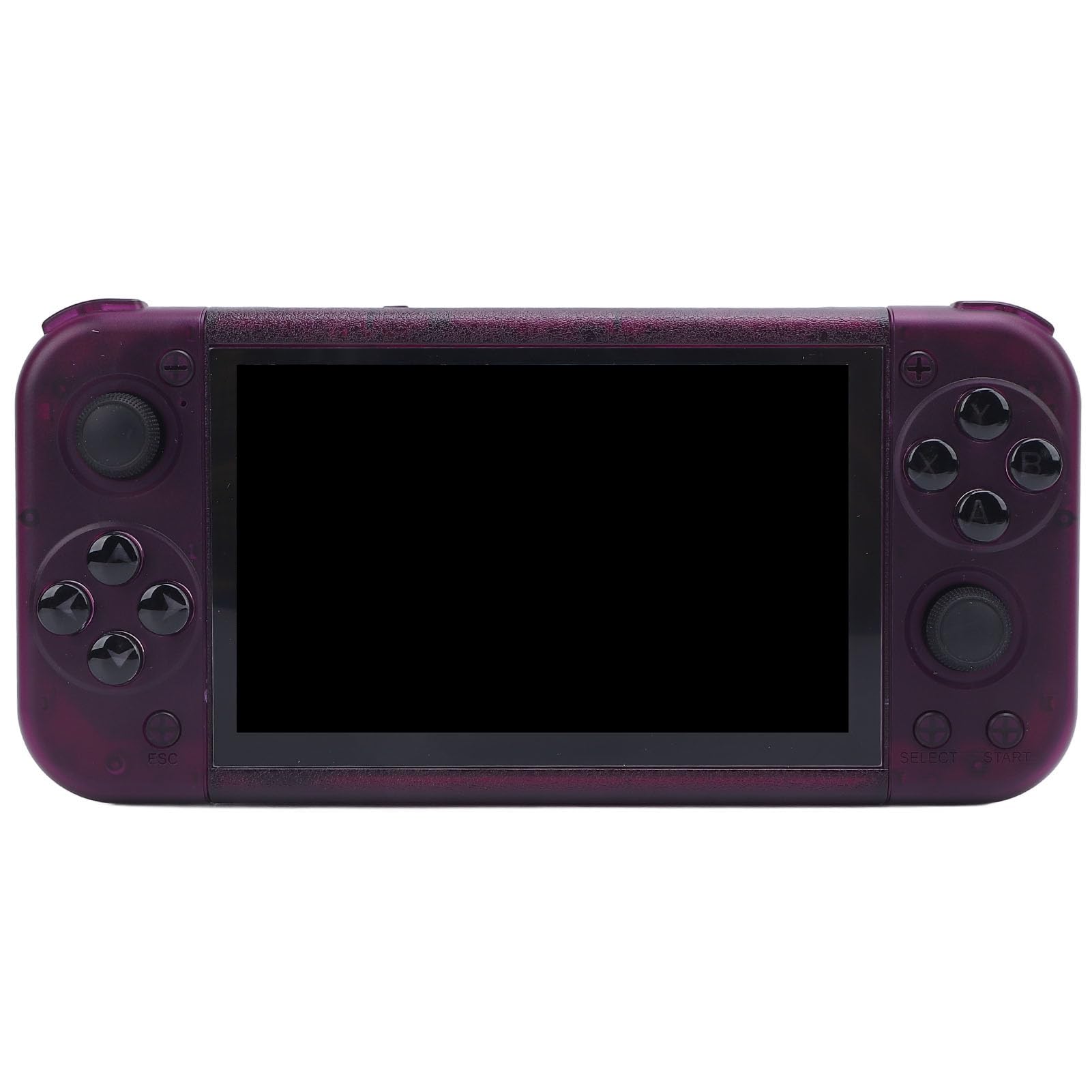 Cocoarm Console per Videogiochi retrò Portatile, Console per Videogiochi Portatile con Schermo IPS da 5 Pollici Joystick 3D Doppi USB C da 2 GB DDR4 64 GB per Giochi in Famiglia da Viaggio (Viola