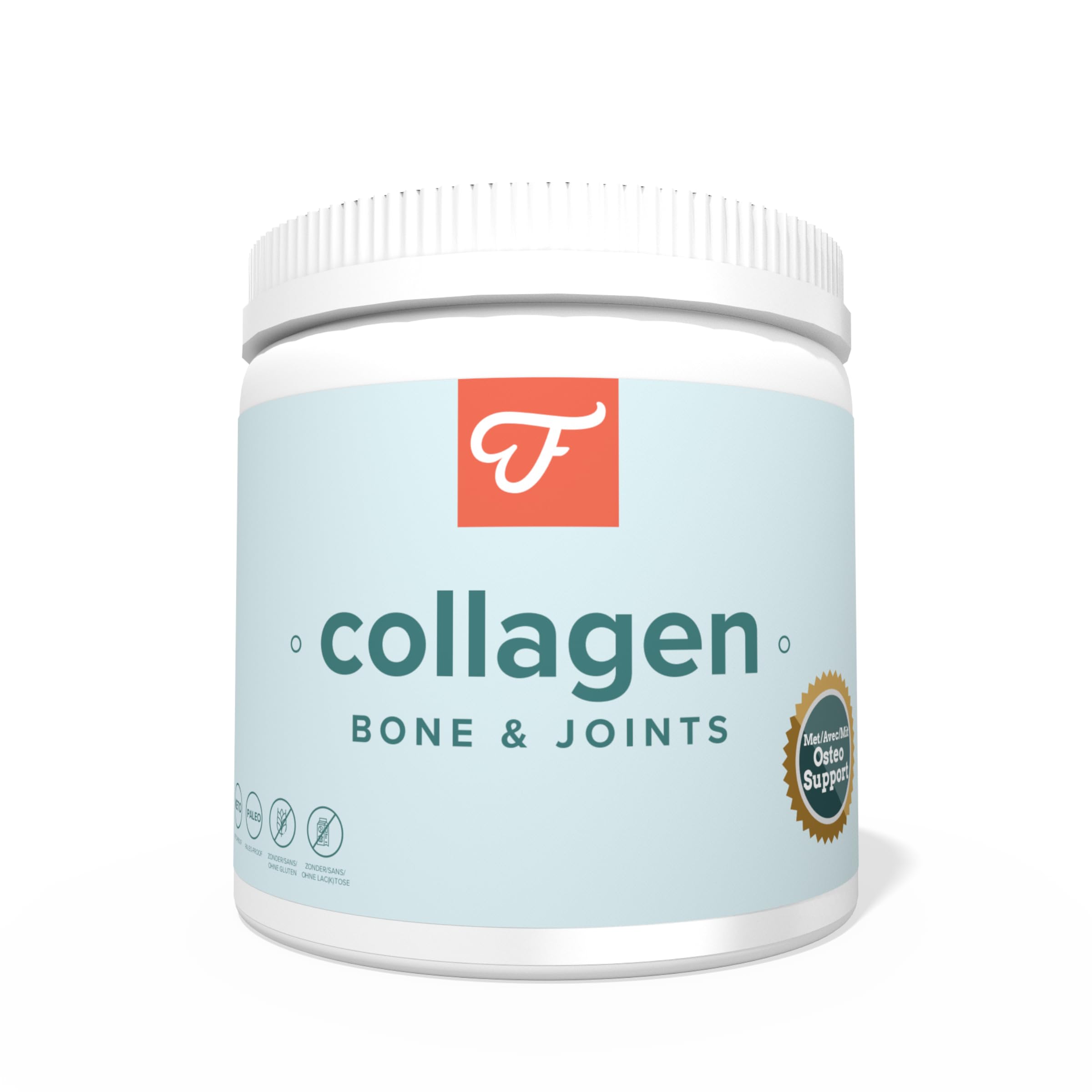 Kollagen Bone & Joints Pulver – Kollagen typ 1,2 und 3-3x 260g Pulver mit vitamin K2, D3, C und Calciumcitrat– Unterstützt die Gesundheit von Knochen, Muskeln und Gelenken