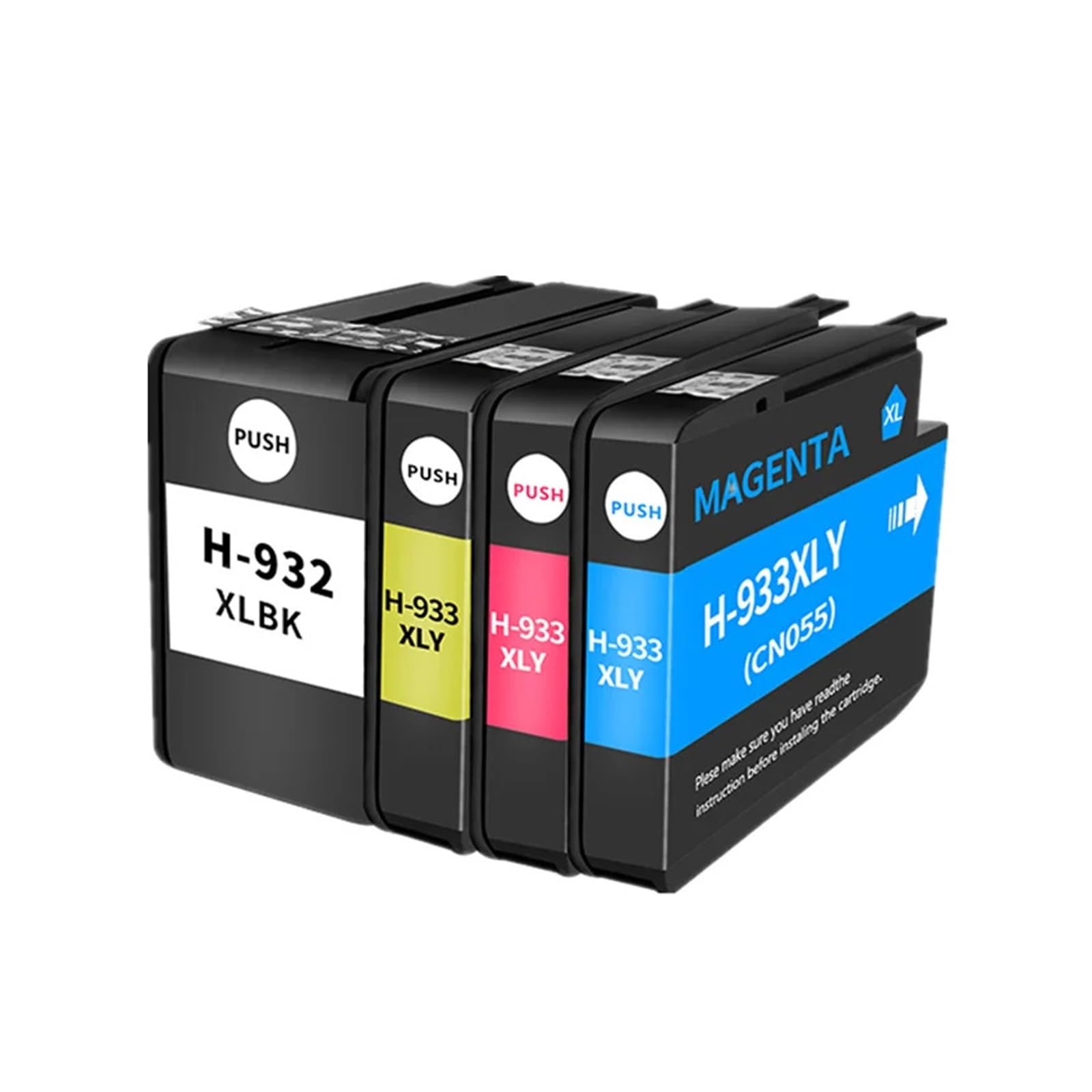 Cartucho 932XL 933XL Compatible con HP OfficeJet 6100
