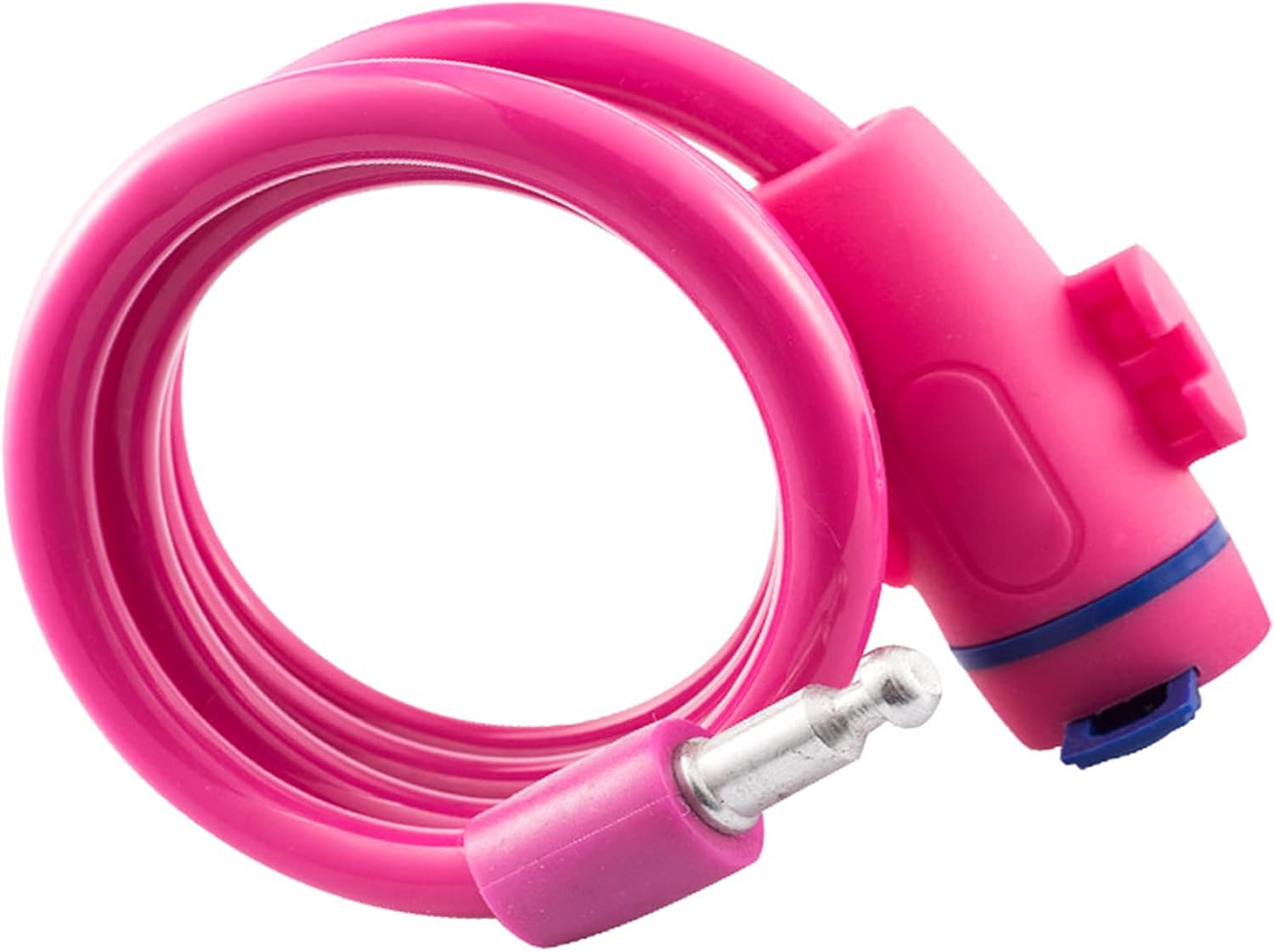Bike Lock ，Steel Cable Alloy Lock ，Bike Anti-Theft Chain Lock Portable Lengthen 120cm Outdoor Cycling Anti-Shear Lock Anti-Theft Moto Bicycle Steel Wire Chains Lock Door Lock,Pink Lock(Pink)