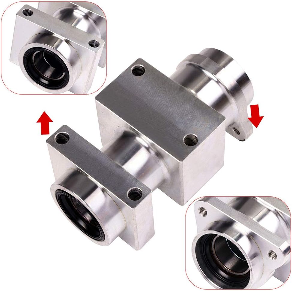 SCITOO ADP06512616S Rear Rear Axle Bearing Carrier for Suzuki for Arctic Cat for Kawasaki Quadsport Z400 400 KFX400