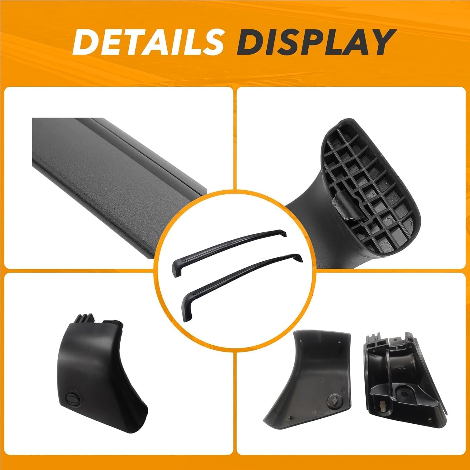 Barras de Techo transversales Premium compatibles para Tesla Model Y Juniper 2025 2026, Portaequipajes de Techo de Alta Carga para baca de Coche y portabicicletas