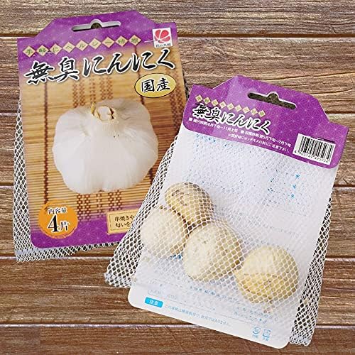 Amazon Co Jp 無臭にんにく 球根 4片 国産 島根県産 植え付け時期11月上旬 ホーム キッチン