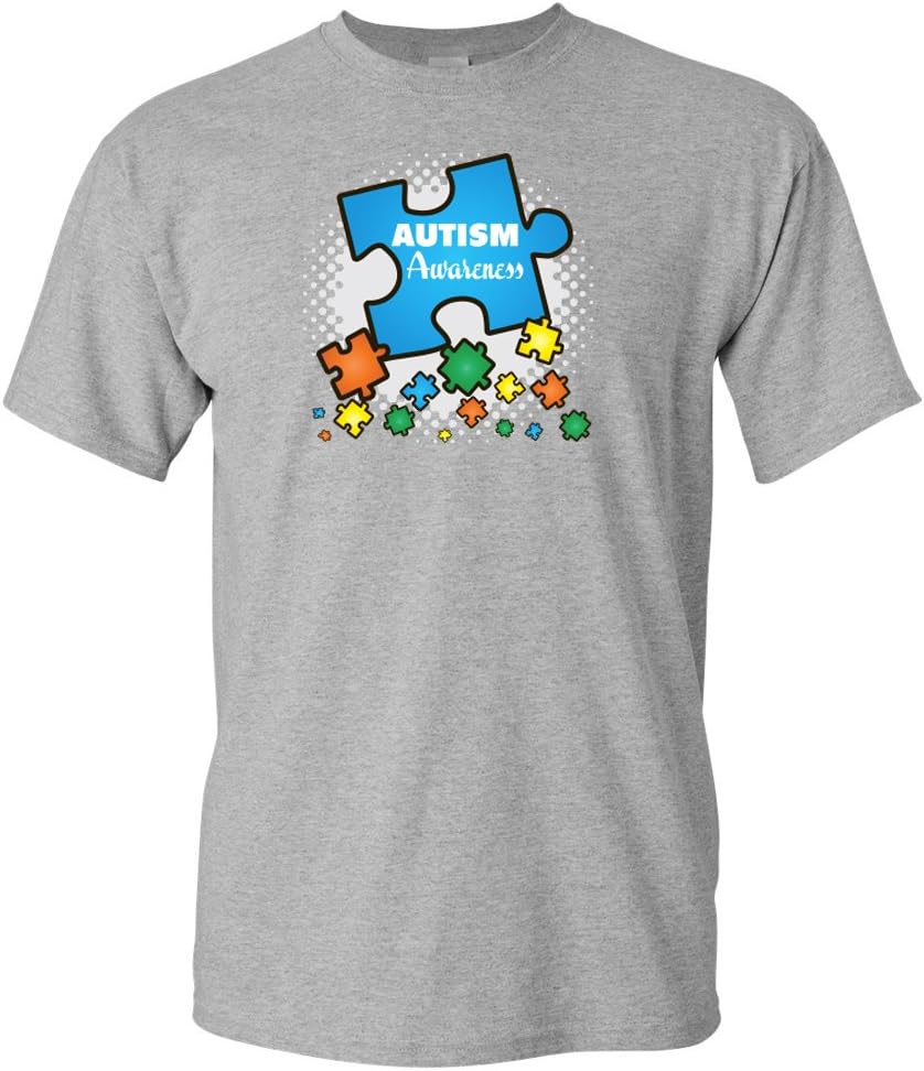 VictoryStore Apparel - Autism Awareness Puzzle Piece T-Shirt