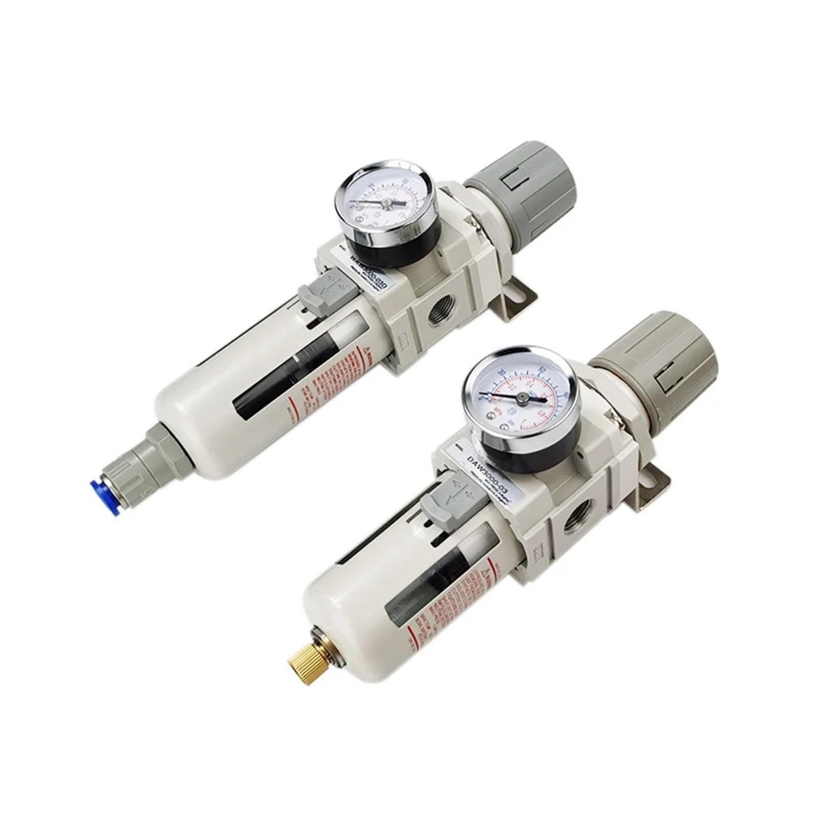 Filtro separador de agua y aceite de aire AW3000-03, controlador regulador de presión de aire G3/8 pulgadas, filtro de compresor neumático, 1 Uds.(AW3000-03Copper,Automatic)
