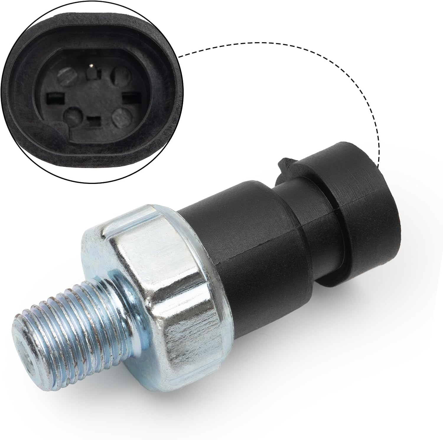 PS220 Oil Pressure Sensor Sender Switch Compatible with Chevrolet Beretta Cavalier Corsica Equinox Impala Lumina Malibu Monte Carlo Uplander Venture,Buick Rendezvous,Isuzu,Oldsmobile,Pontiac,Saturn.