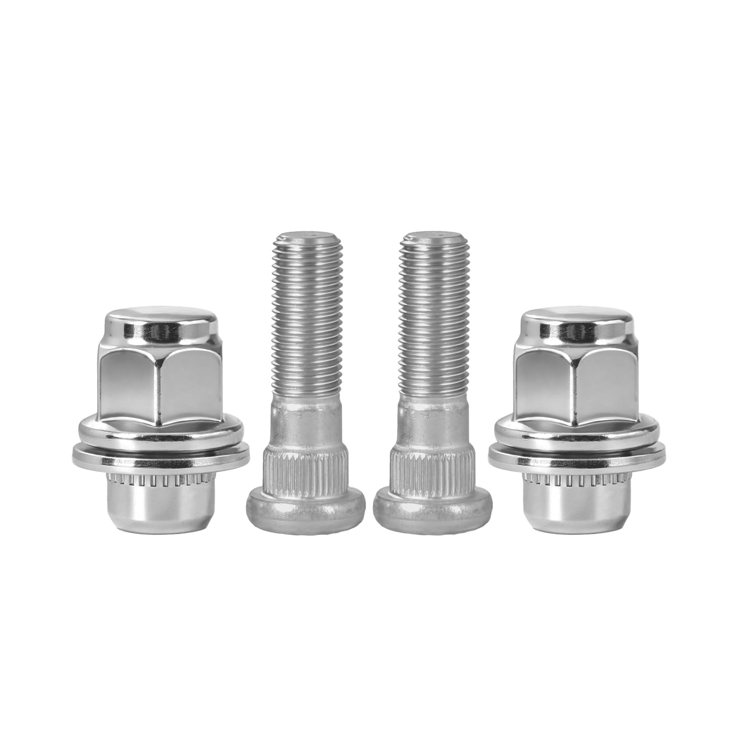 Amazon.com: Mysttoo M12x1.25 Chrome Wheel Lug Stud Nut Set
