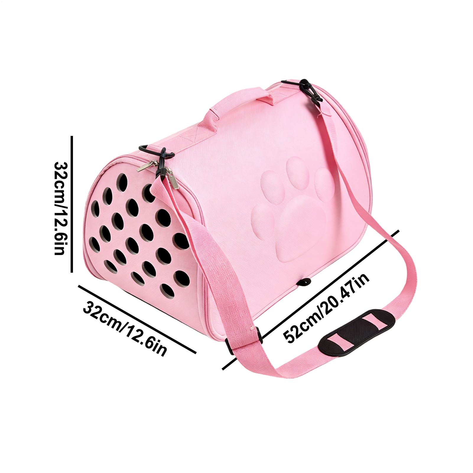 Trasportino Morbido Per Animali Domestici Borsa Trasporto Per Uscite Con | Borsa a Spalla per Uscite di Cuccioli Per Viaggi Escursionismo Aereo Campeggio Veterinario