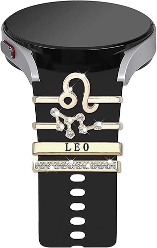 Correa para Samsung Galaxy Watch Ultra y 7, 6, 5 y 4 con dijes de constelaciones, correa de silicona con dijes, accesorios para reloj 765 ProWatch 4