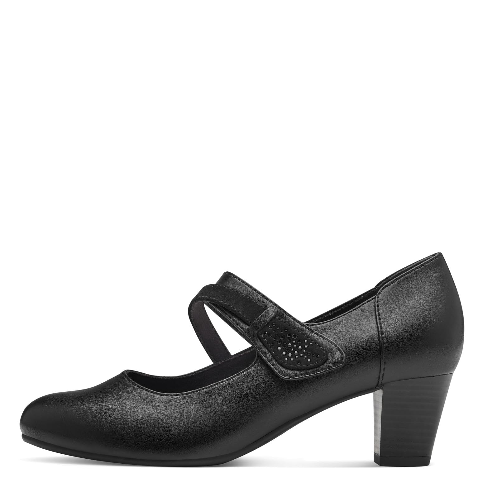 Jana Damen Pumps mit Riemen Mary Jane Vegan