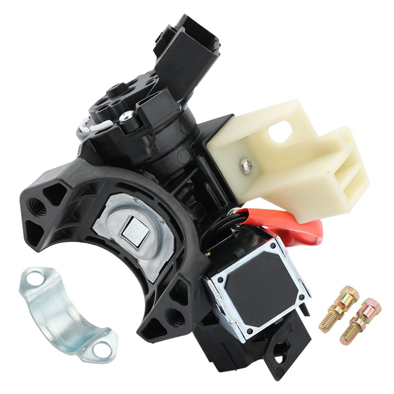 Ignition Lock Switch Cylinder Housing, Compatible with Kia 2019-2021 Forte, 2020-2022 Soul, 2021-2023 Seltos, Replaces# 81910-M7110