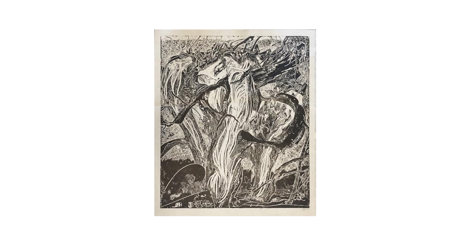 Amazon.co.jp: 真作保証『ホルストヤンセン 銅版画作品