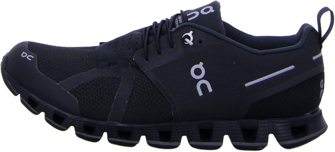オン ON Cloud Waterproof (Black/Luna) On Mens Cloud Hi Waterproof Mesh Black Trainers 7 US