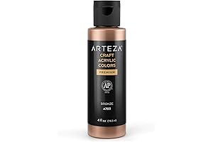 ARTEZA Acrylic Paint, Bronze, 4fl oz