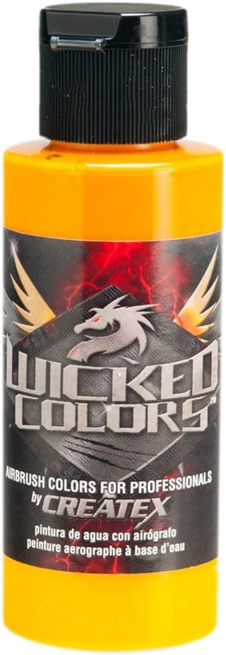 Createx Wicked Colors 2 oz. golden yellow