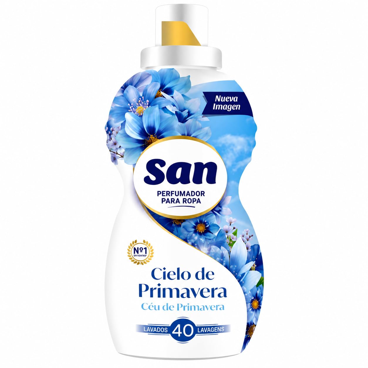 Rasmacor | Pack 8 unidades SÁN Perfumador para Ropa Lavadora | Fragancia Cielo de Primavera | Duradera 40 Lavados