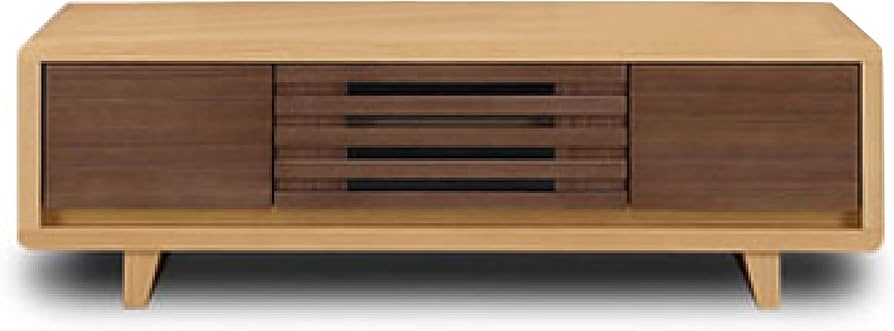 Amazon｜tac INTERIOR テレビボード 幅120cm 木製 タモ材