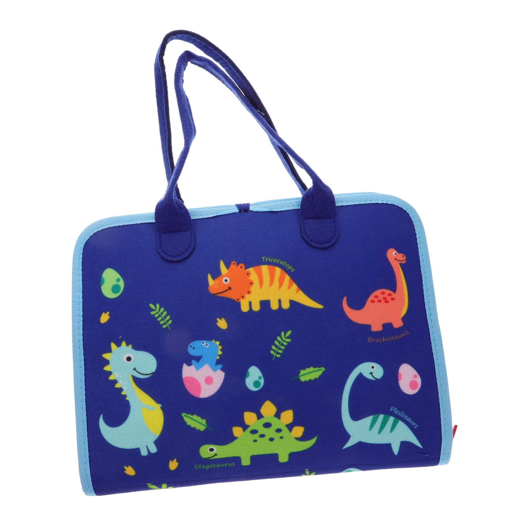 LIOOBO Learning Board Travel for 1-3 for 2 + Year Old Boys Wear-Resistant Learning Fire Truck Busy Board Household Busy Board Funny Blue Felt