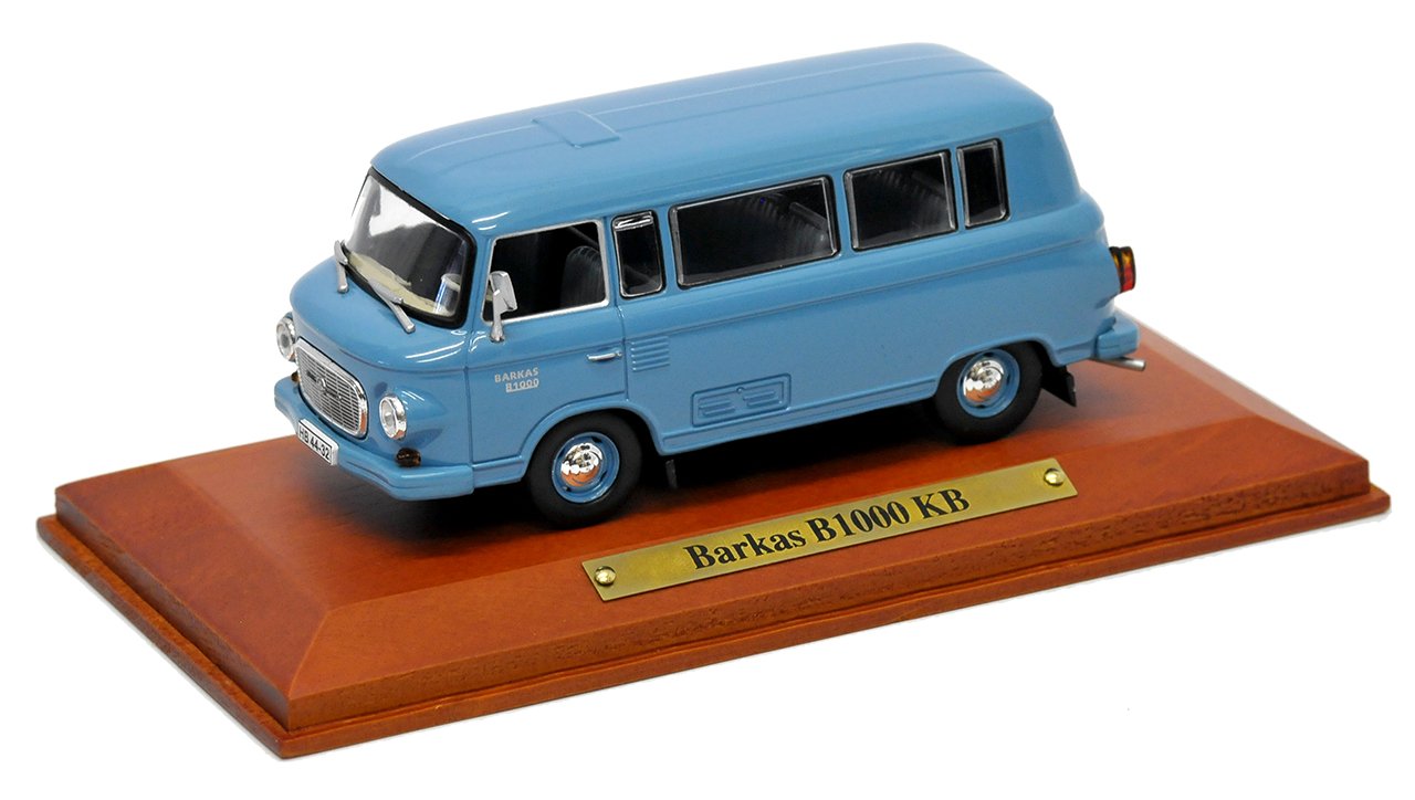 Barkas B1000 KB Kleinbus Transporter Blau 1961-1990 DDR 1/43 Modell Auto