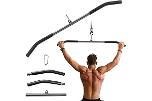 Gym-Ready LAT Pull Down Bar: Enhance Your Workouts
