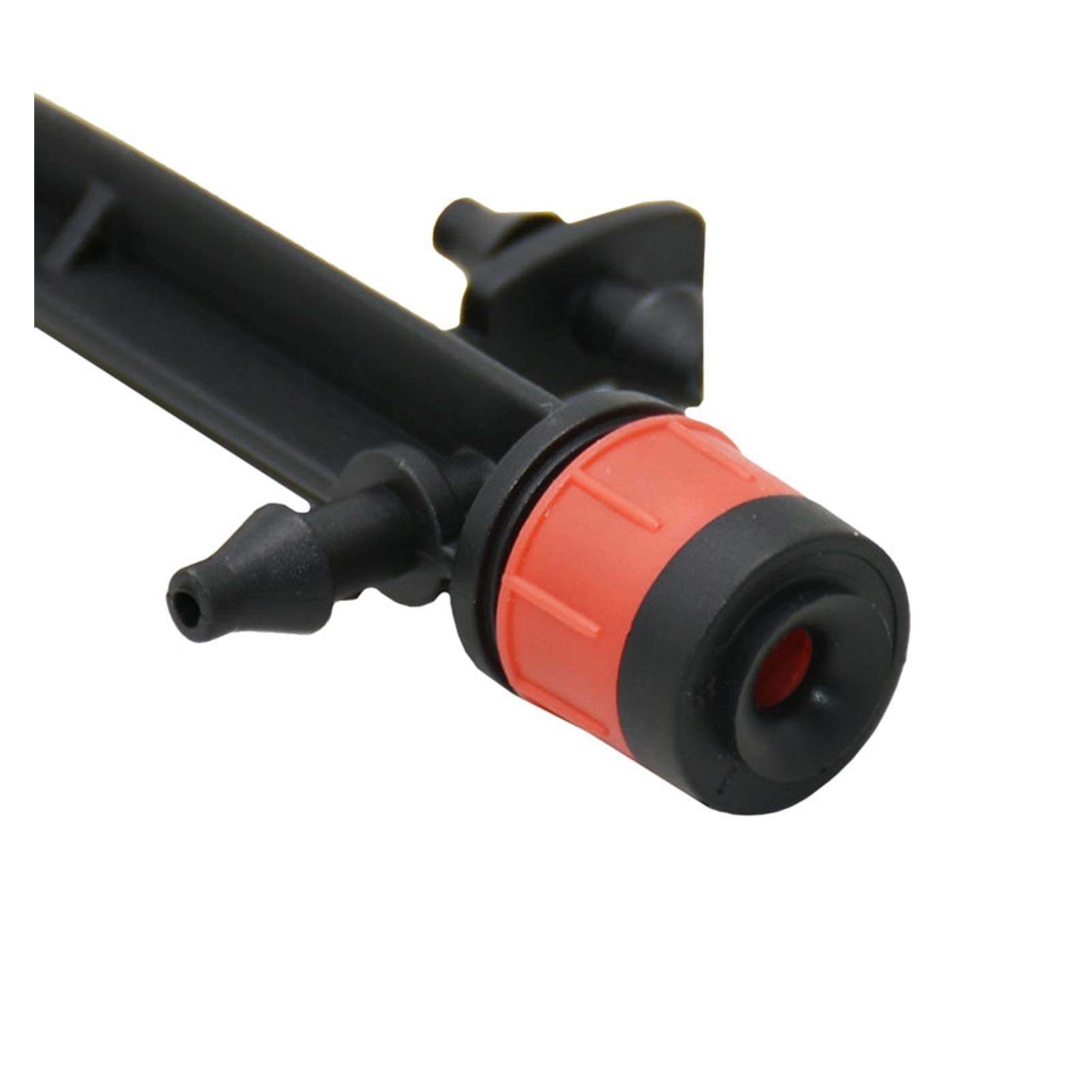 Riego del césped de rociadores Boquilla de riego por goteo con un gotero de 360 ​​grados compatible, boquilla de refracción ajustable, boquilla de rociadores 200pcs (Color : Red)