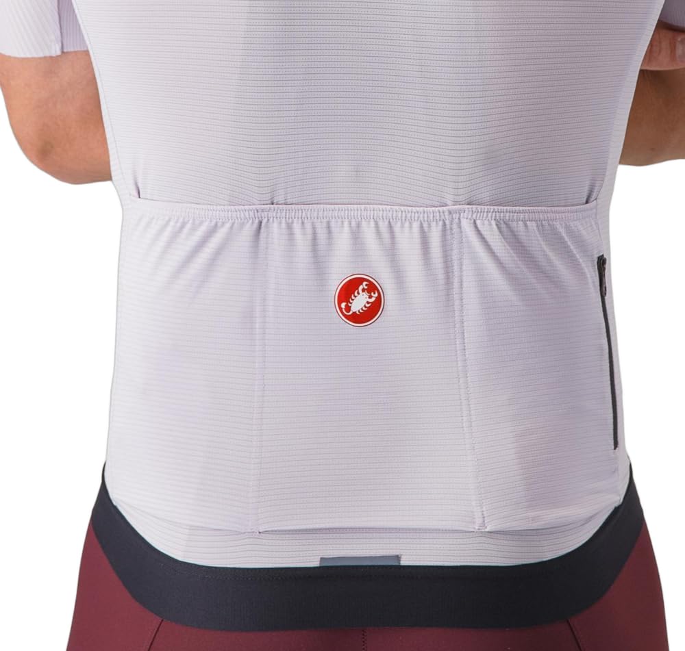 CASTELLI Espresso koszulka techniczna męska, Mglisty fiolet/ciemnoszary, 3XL