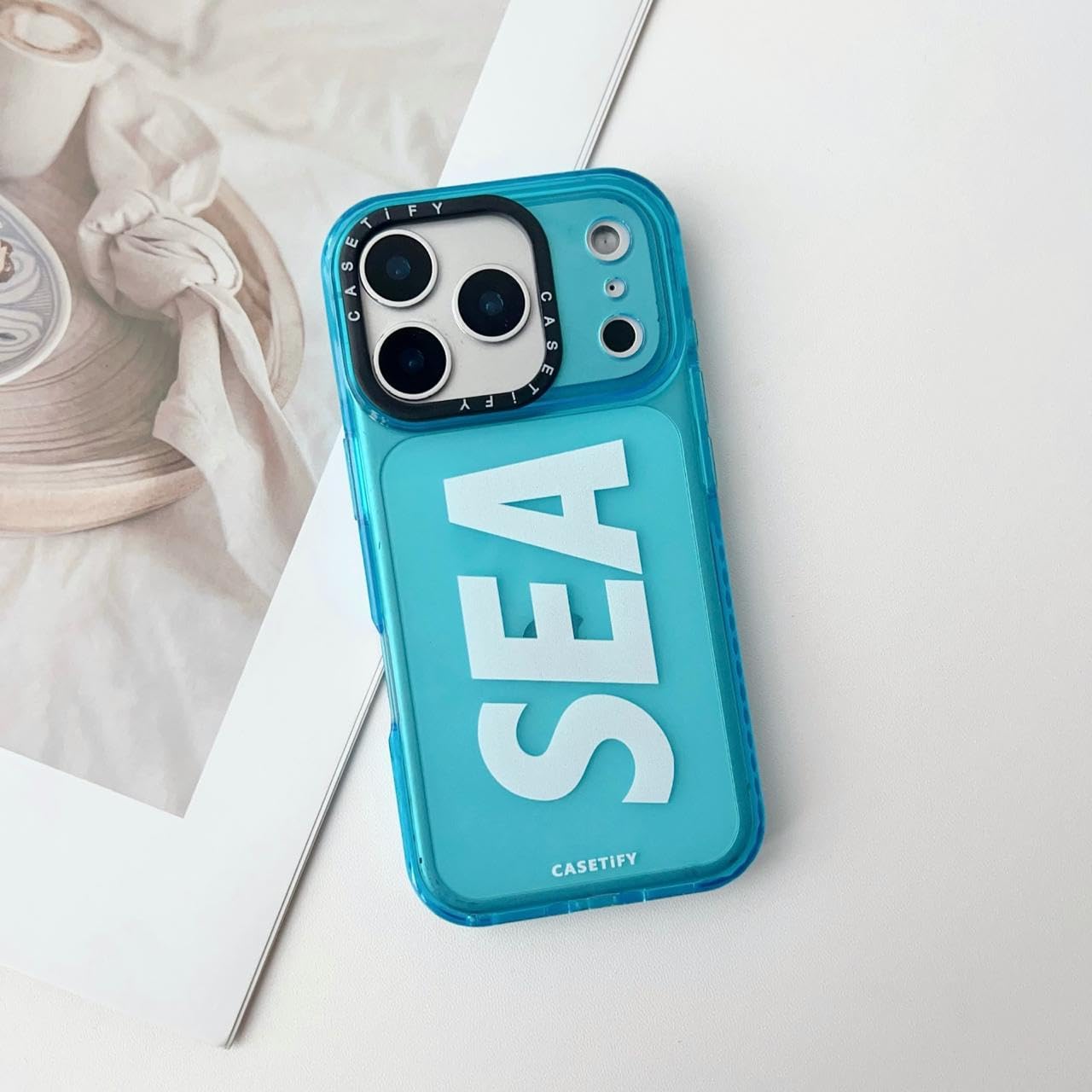 Ally Selection Back Cover for iPhone 17 Pro Sea Casetify Latest