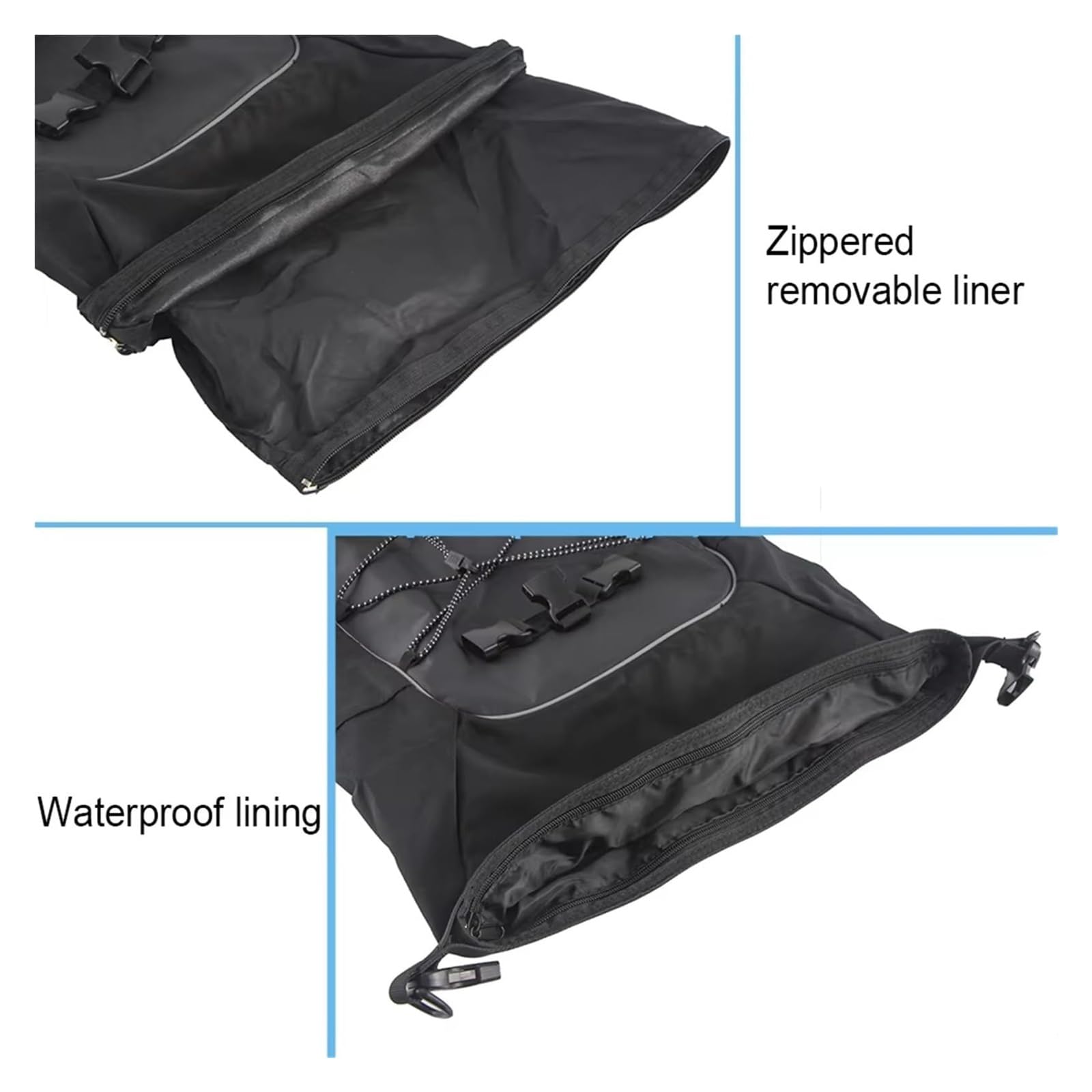 Moto Paraurti Borsa per BMW per R1200GS per R1250GS per F750GS per F850GS per CB500X per CRF1000L Borsa da Moto Zaino Laterale Paraurti Bagaglio Sella(30L)
