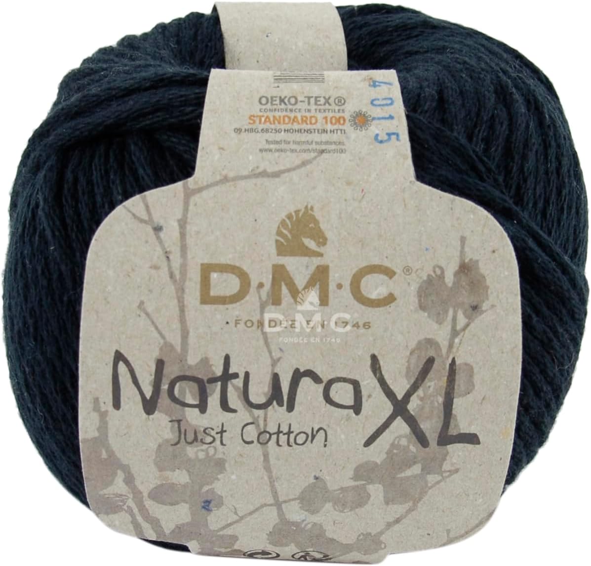 DMC ニットヤーン ナチュラXL 100g/約75m 02 ブラック