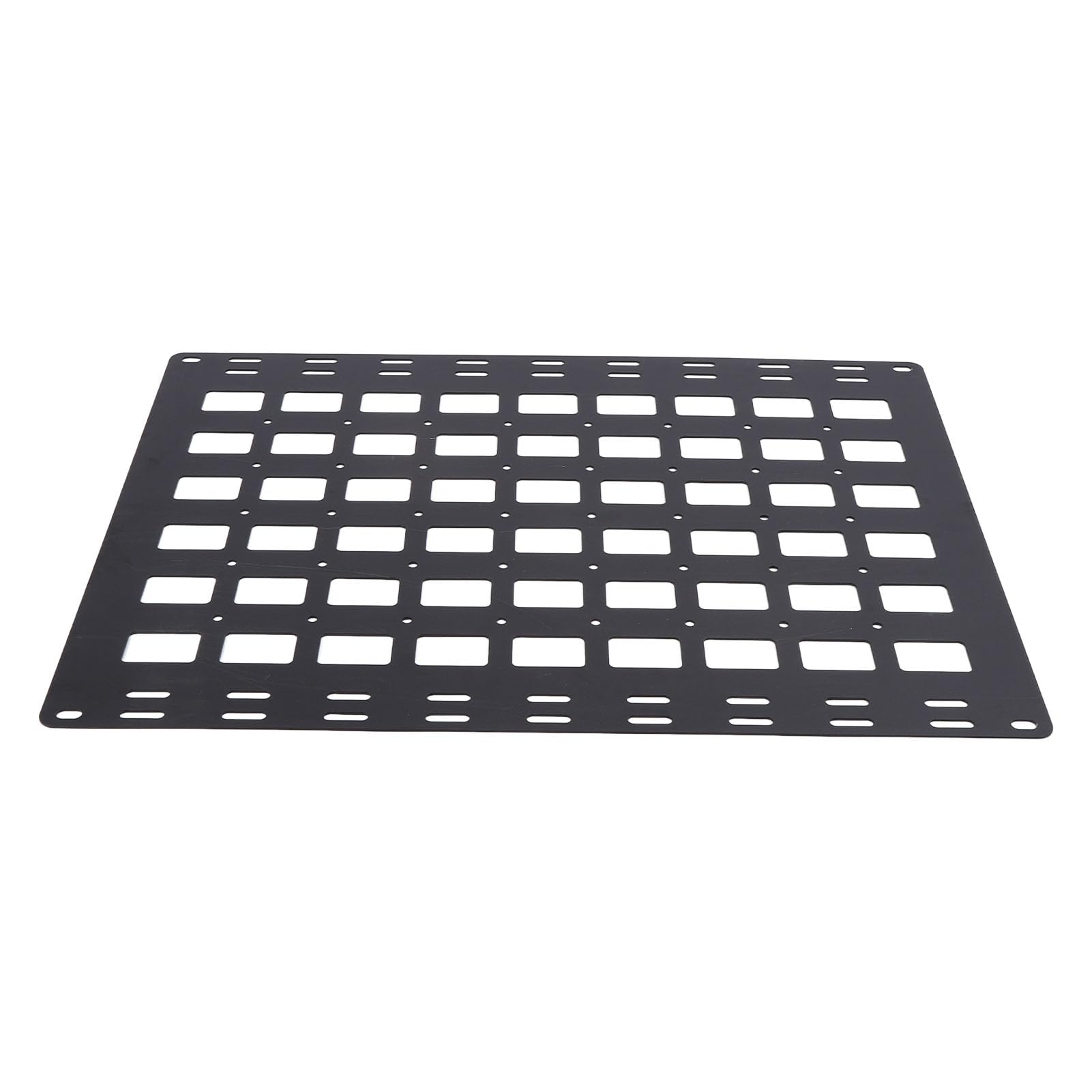 KIMISS Pannello Portaoggetti per Pianale di Camion - Pannello Molle in Lega di Alluminio 800x600 Mm con Montaggio Versatile per Utensili e Accessori