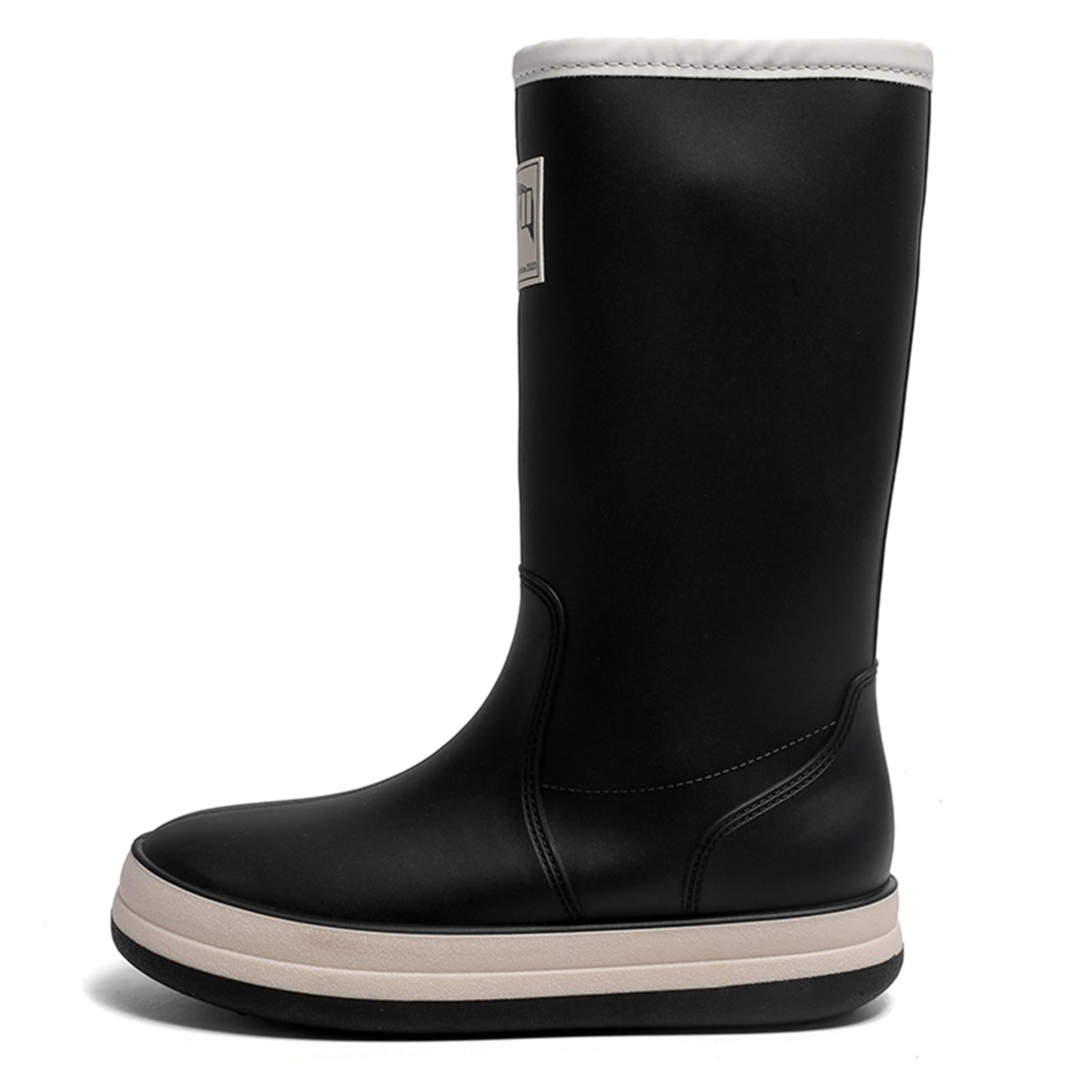 CUTEHEELS Wasserdichte, Flexible Yard-Stiefel für Herren und Damen, Abnehmbares Futter, Rutschfeste Regenstiefel für den Außenbereich