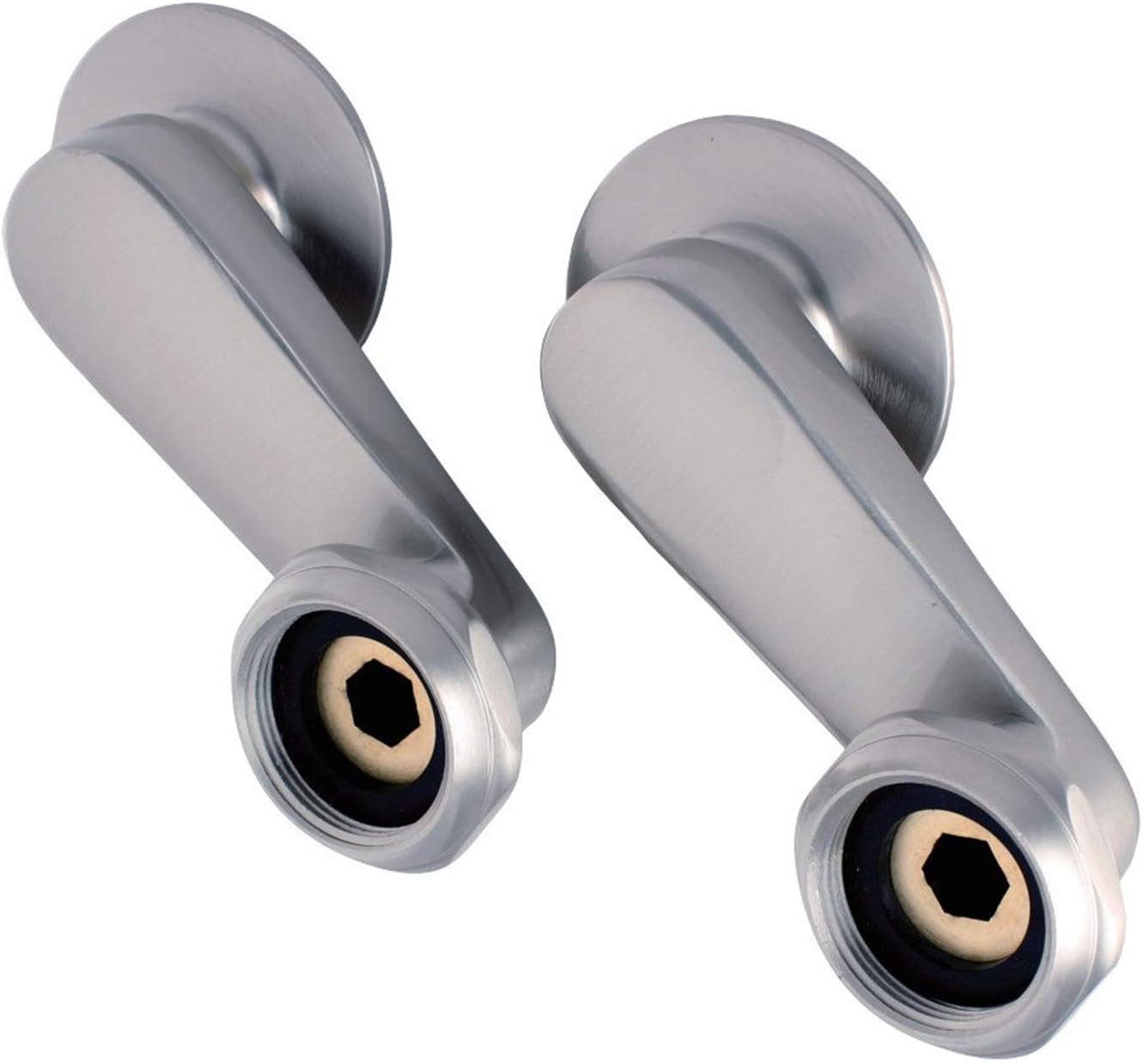 Kingston Brass AE3SE8 Swivel Elbows for Tub Faucet, 4-9/16" Length, Brushed Nickel