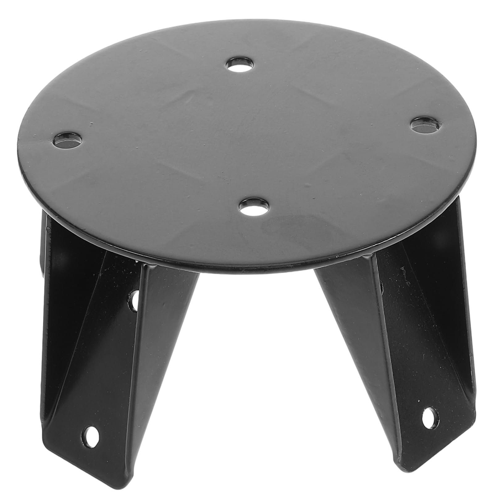 Base de acero negro Mikinona compatible con sillas de escritorio