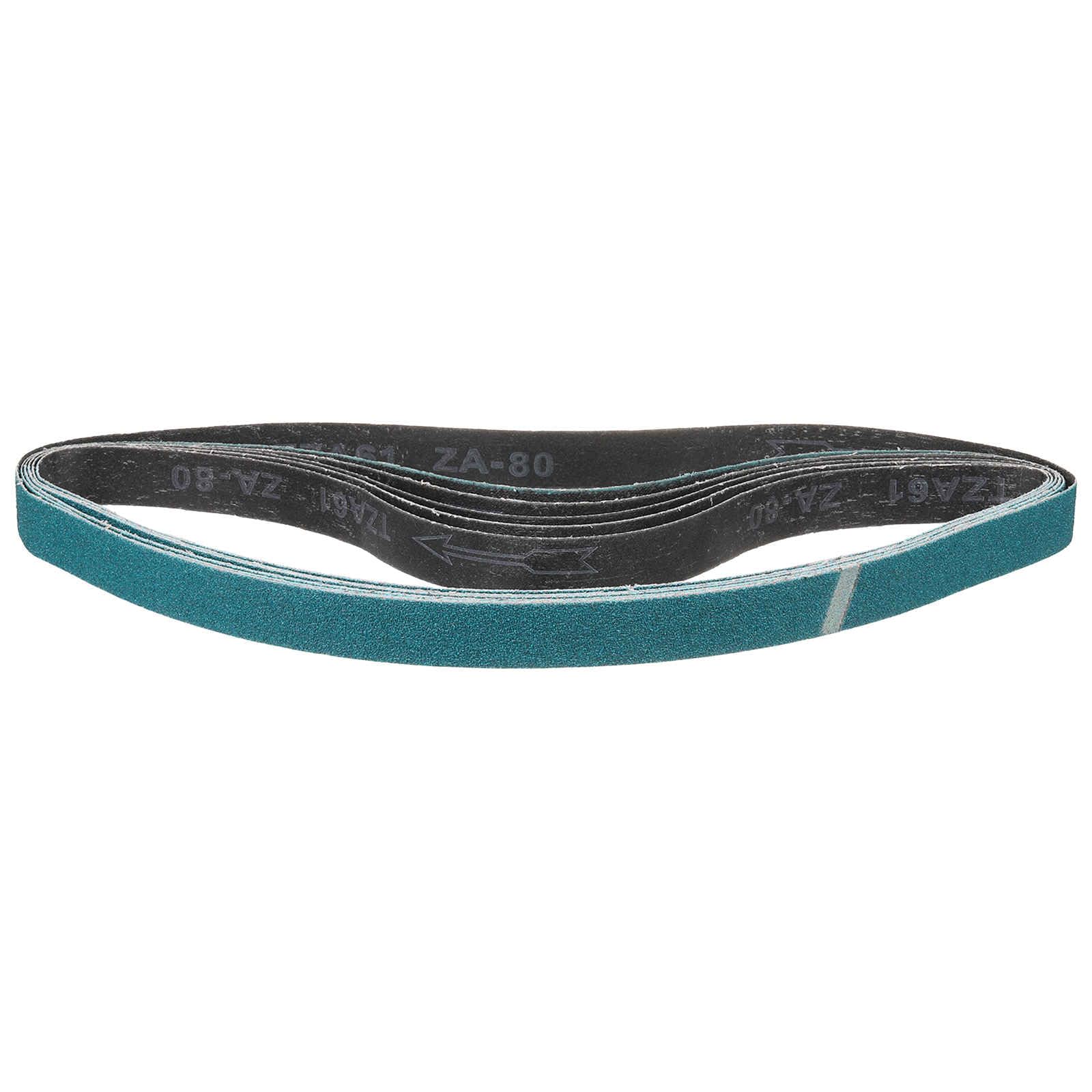 CoCud 50mm x 1220mm Sanding Belt, 6 Pcs 80 Grit Zirconia Knife Sharpener Belts Long-Lasting Work Sharpening for Belt Sander Knife Carving Tool Metal Working
